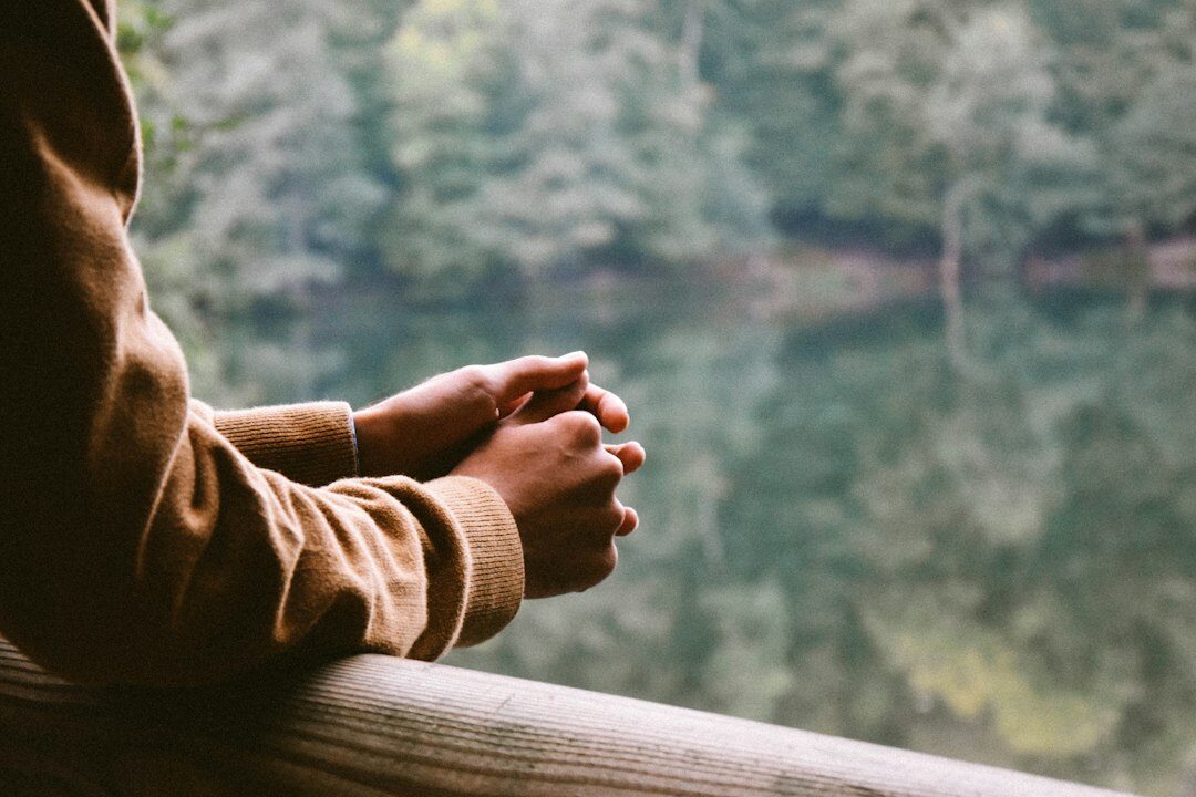 person reflecting on personal growth journey