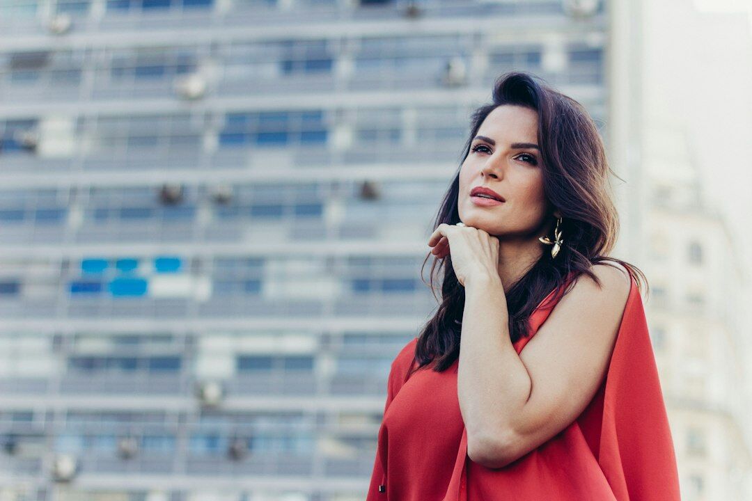 Portrait of a confident brazilian woman looking at camera